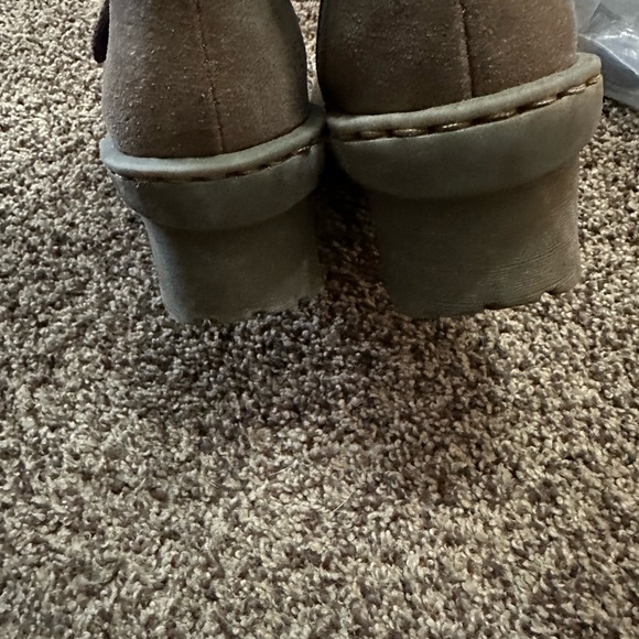 Baretraps Leather Suede Boot Faux Fur Lined Cathy Size 7.5 - Picture 7 of 9